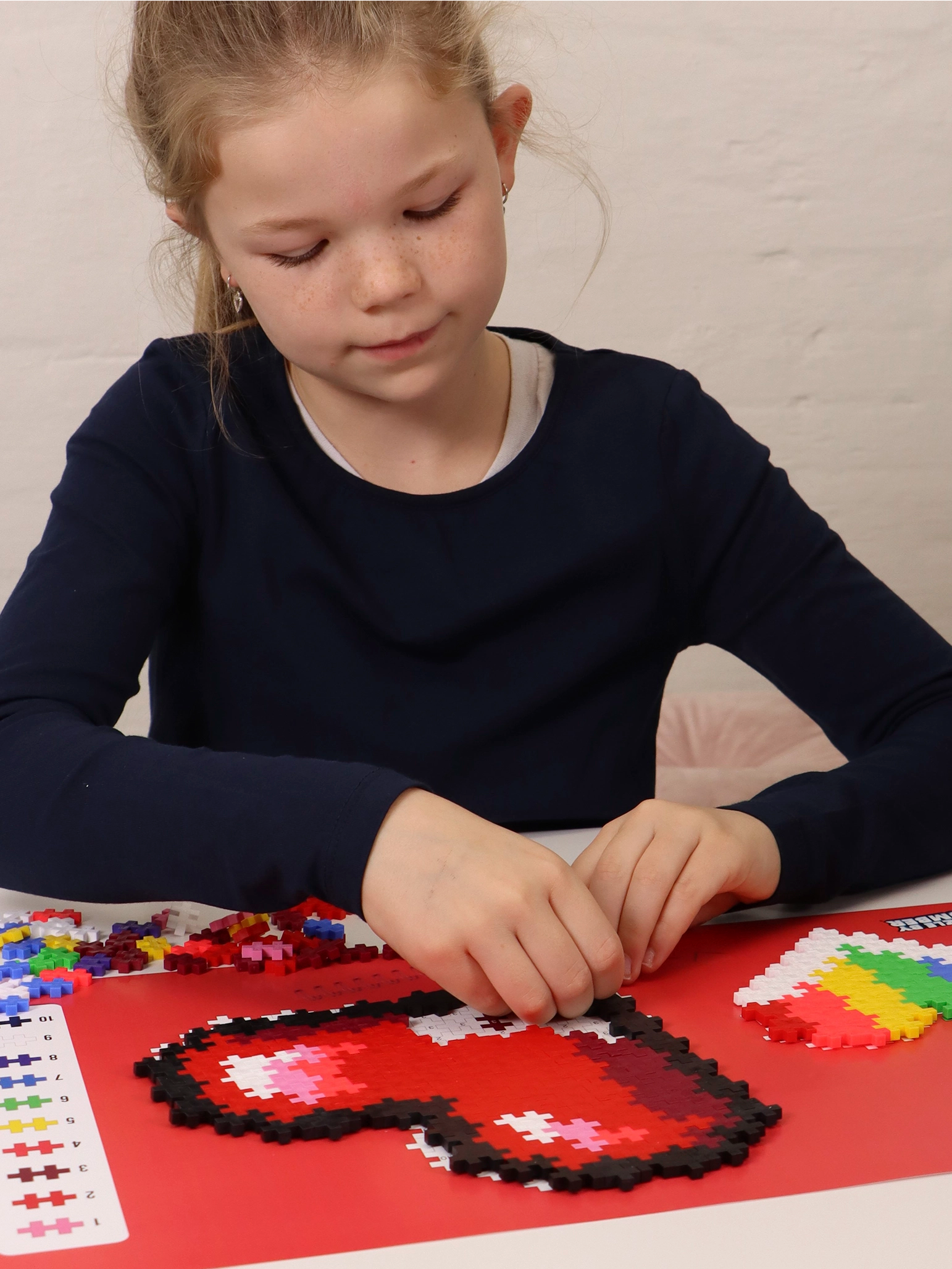 Puzzle By Number - Hjärtan